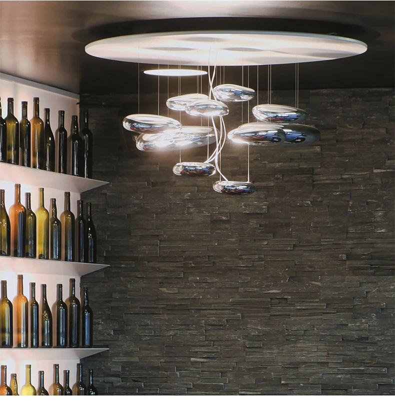 Description Picture 6 of itemLarge chandelier Luxury Mercury Collection Postmodern Creative design lamp replica Dining Room  Art bedroom chandeliers