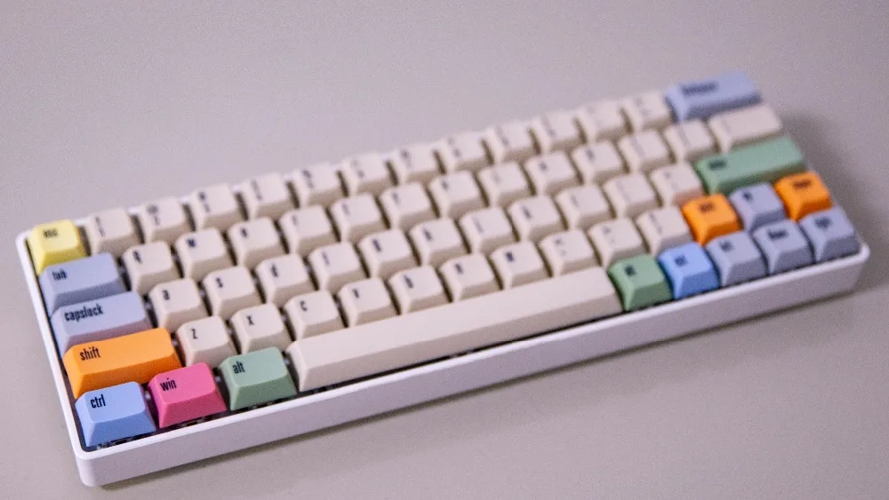 PBT SA Keycaps XDAS высоко сублимационный холст большой полный набор ключей 108