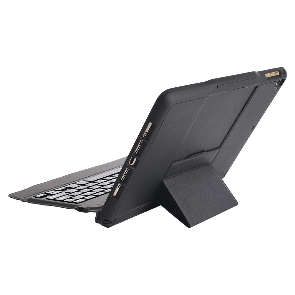 Чехол из мягкого ТПУ для iPad 6th 9,7 Bluetooth клавиатура с карандаш держатель, кожаный чехол для iPad 9,7 Pro 9,7 корпус клавиатуры