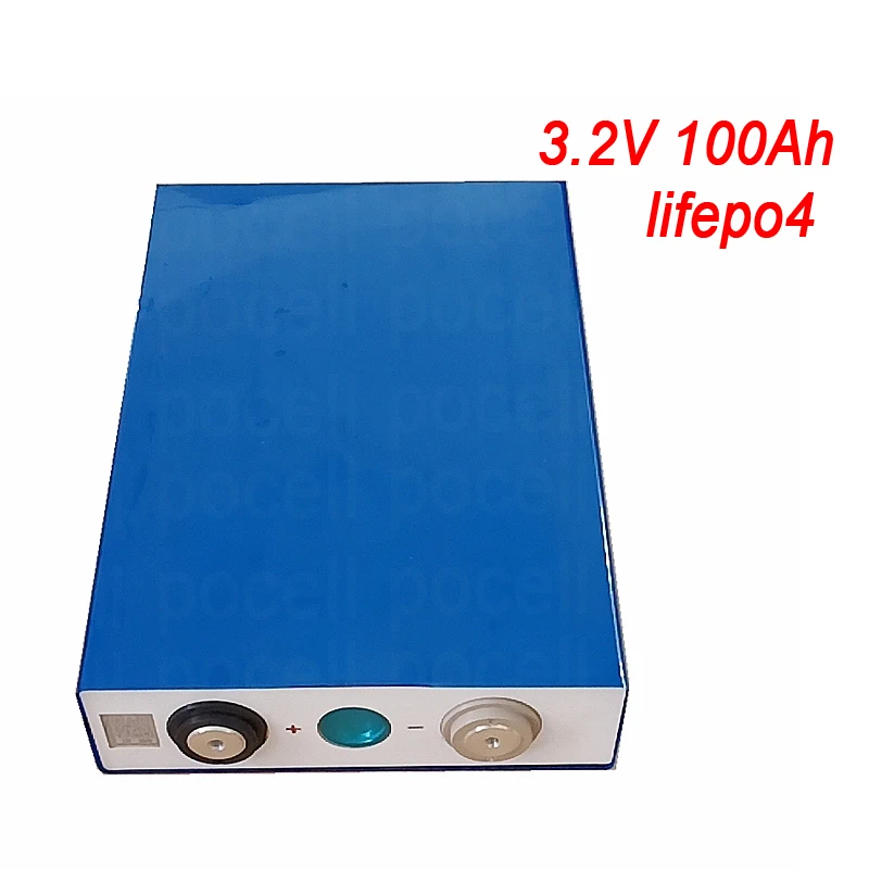 16 шт lifepo4 3,2 v 100Ah литиевая батарея глубокие циклы для diy 96v 72V 400Ah портативные машины для чистки