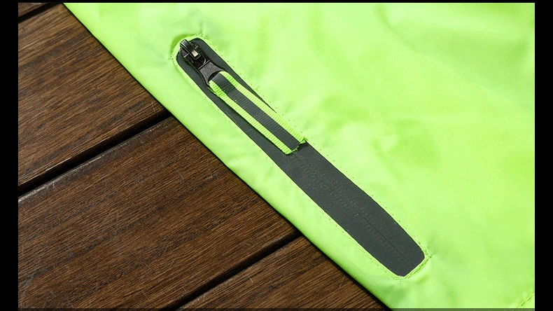 Hooded Windbreaker Skin Jackets 5