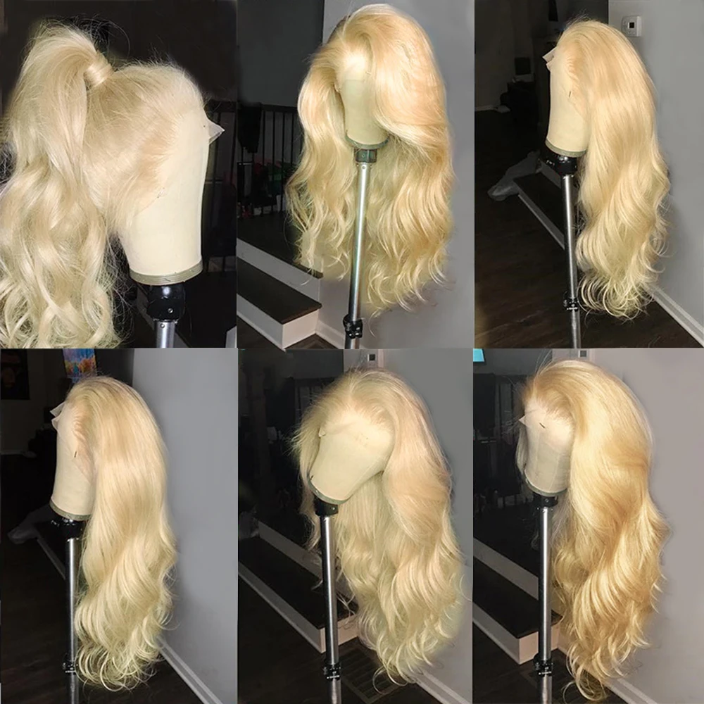 blonde body wave wig