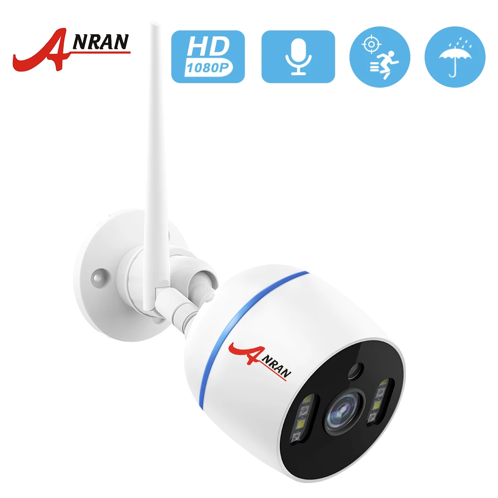 

IP Camera Wifi 1080P Video Surveillance Outdoor Waterproof HD Two Way Audio Wireless Security Camera Onvif External SD Card Slot