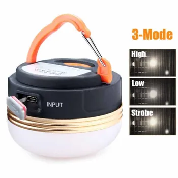 

3 Mode USB Charging Camping Lights 5LED Outdoor tents Light Emergency Flashlight for Mobile Phone charging with Magnet