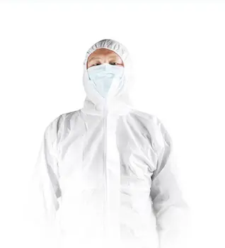 

DISPOSABLE COVERALL SAFETY CLOTHING SURGICAL MEDICAL PROTECTIVE OVERALL SUIT