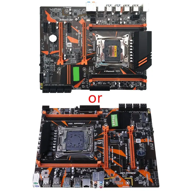 

X99 LGA2011-V3 Professional 4 Channel DDR4 Desktop Computer Motherboard Module B95D