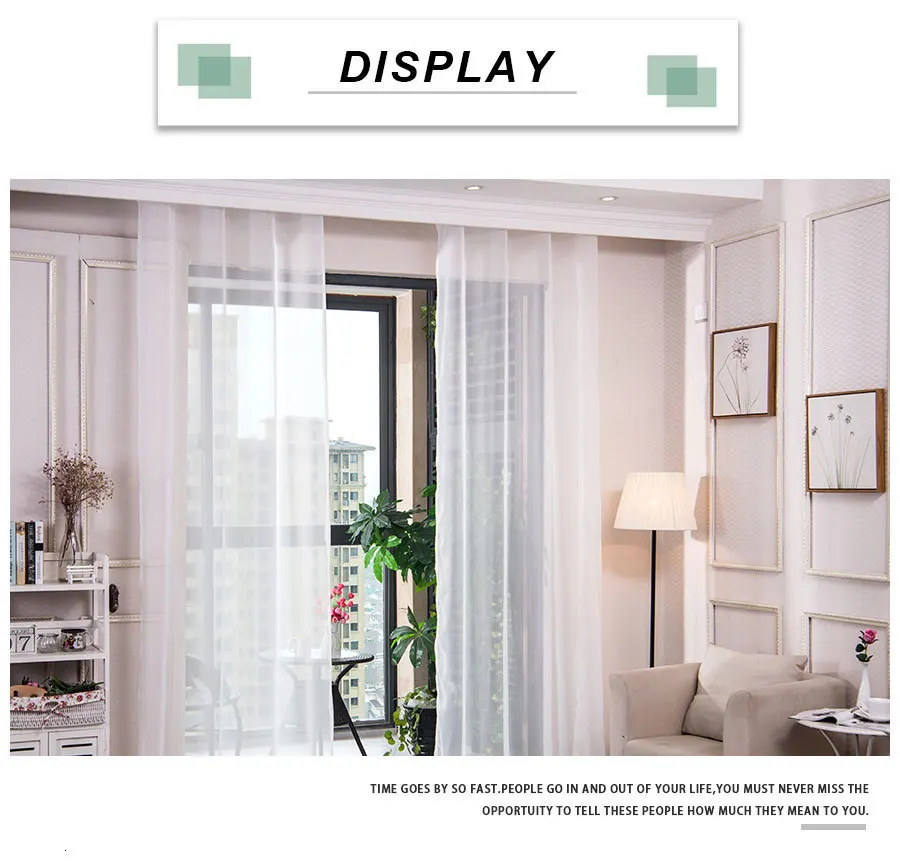 Однотонные белые тюлевые шторы для гостиной, кухни, современные тюлевые шторы для окон, прозрачные для спальни
