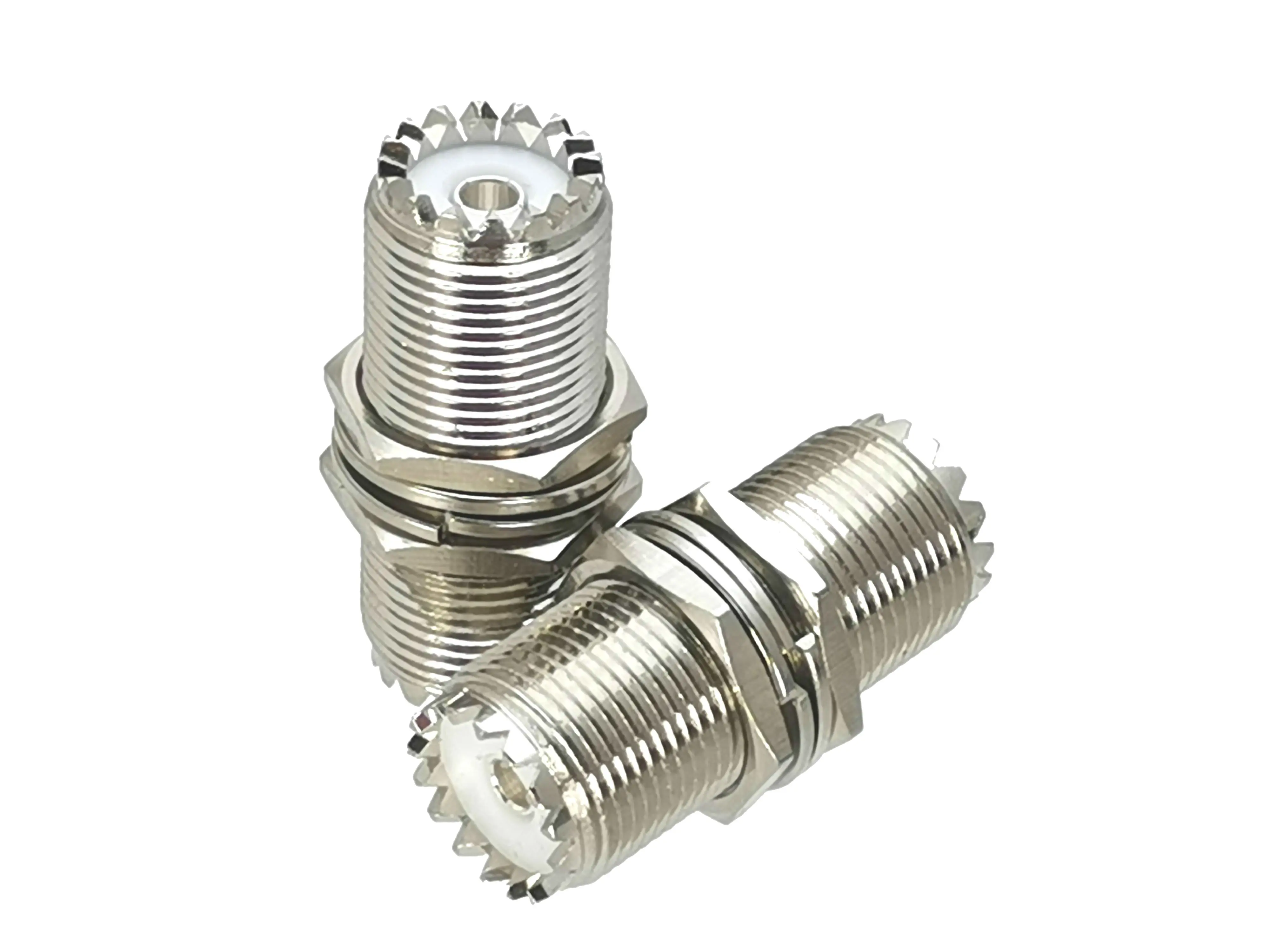 1Pcs Adapter UHF PL259 SO239 to UHF / N Male Plug & Female Jack Straight & Right Angle & Flange & T Type RF Coaxial Connector