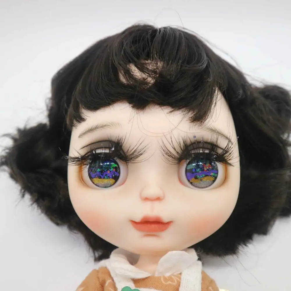 face plate no eye Предпродажная кукла DIY Обнаженная кукла blyth кукла и одежды 20191212 - Цвет: face plate no eye