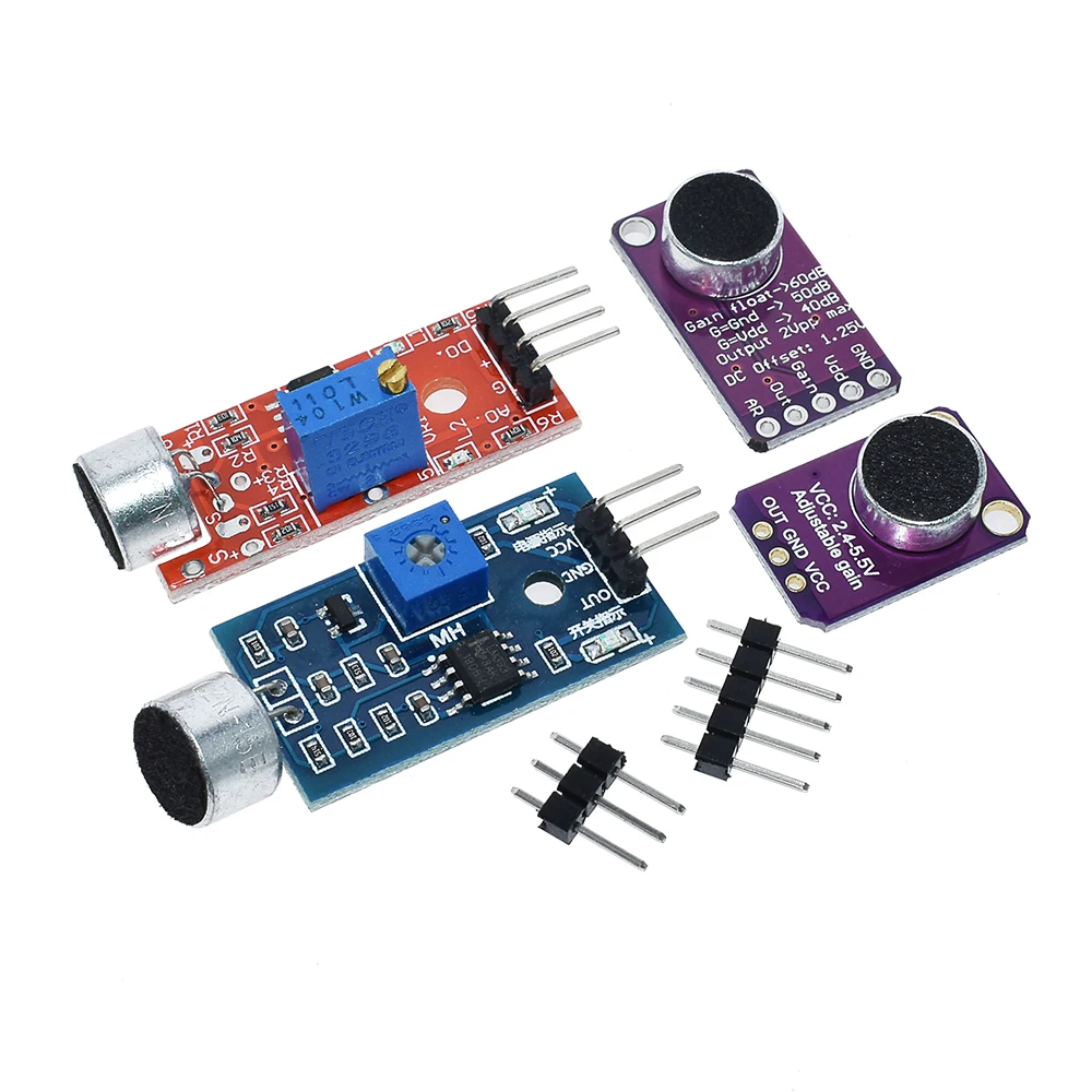 Продажи Звуковой Модуль датчика Датчик звукового контроля MAX4466 MAX9814switch