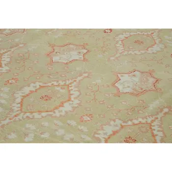 

280x366 Cm Beige Handmade Oushak Rug-9x12 Ft