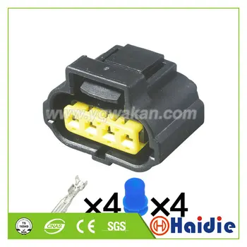 

Free shipping 2sets auto Toyota 4pin auto housing plug female waterproof wire sensor connector 90980-10711