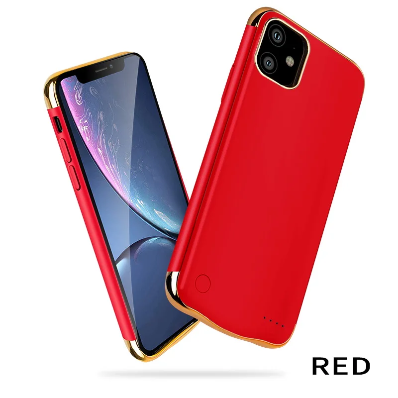 5500 мАч для Iphone 11 Pro Чехол для зарядного устройства умный силикагелевый Материал чехол для аккумулятора power Bank