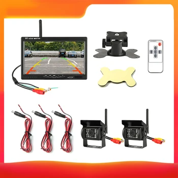 

120° Wide Angle Car Camera Rear View Camera IP67 7Inch Car Display Monitor Night Vision Reversing Camera Monitor Camera