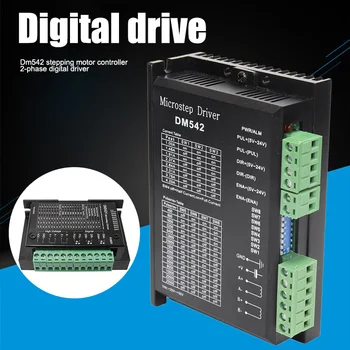 

Digital Stepper Motor Driver For 2 Phase Motor Controls DM542 4.2A for 57 Series Motor CLH@8