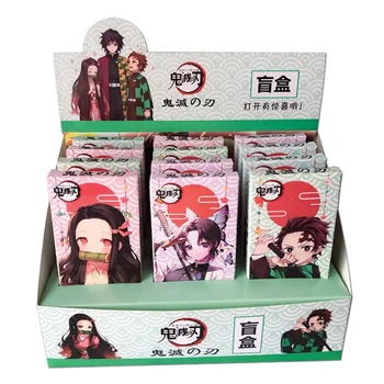 

12Pcs/Set Anime Demon Slayer Kimetsu No Yaiba ONE PIECE NARUTO Acrylic Stand Figure Model Plate Set Desktop Decor