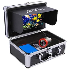 Erchang 15 м 7 дюймов 1000TVL рыболокатор подводная рыболовная камера водонепроницаемая 12 шт. инфракрасный светодиод+ 12 шт. белый светодиод для подледной рыбалки