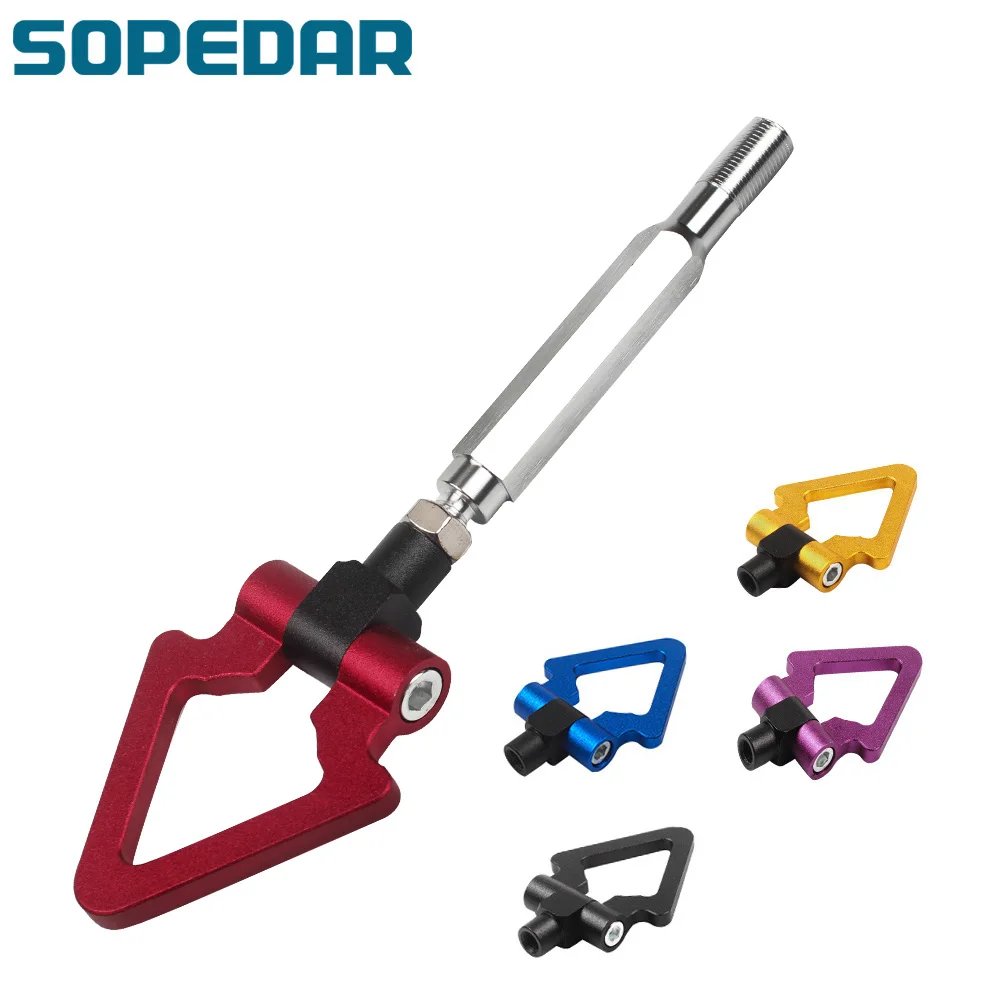 

SOPEDAR Triangle Tow Hook For Subaru BRZ Towing Hook For Universal Racing Tow Trailer Winch Many Colors Are Available