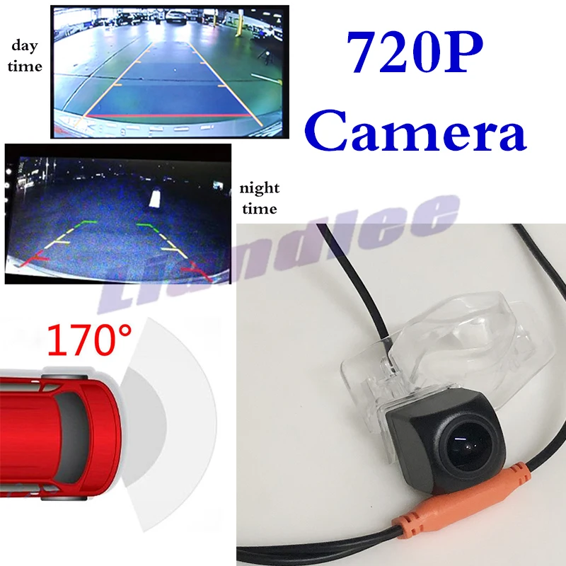 

Car Rear Camera For Honda CRV CR-V 2007~2013 Big CCD Night View Backup Reverse Vision 720 RCA WaterPoof CAM