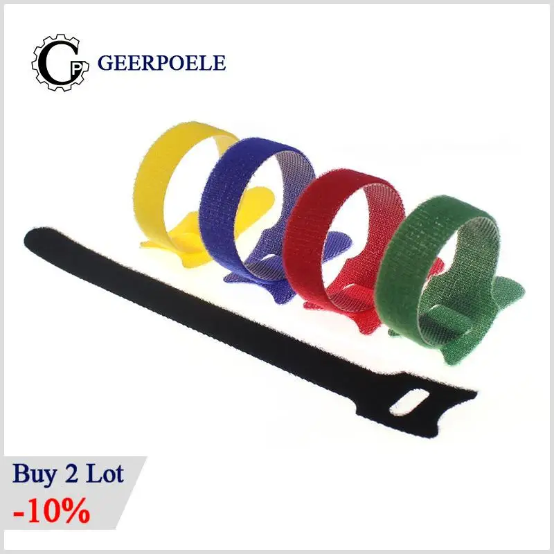 10 Pcs Slipknot Cable Ties Management Nylon Kabelbinder Organizadores