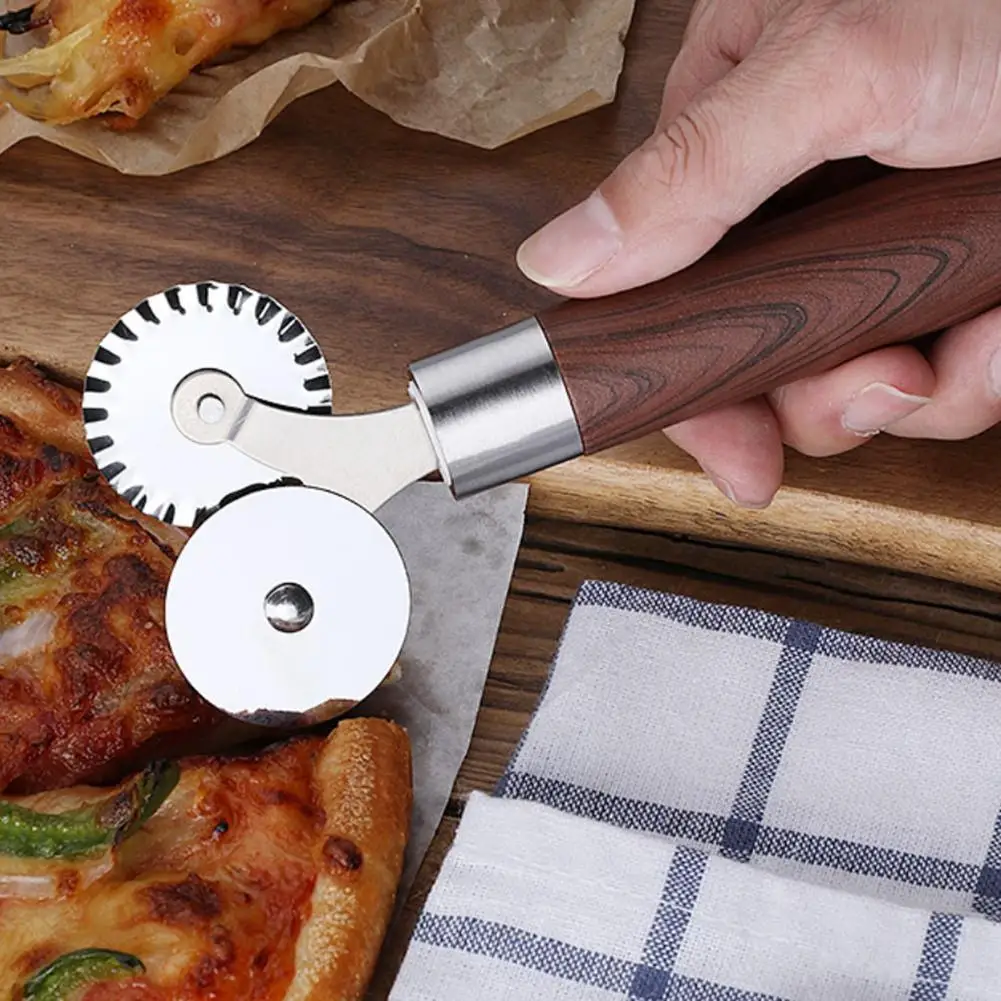 Нержавеющая сталь круглый нож для пиццы нож для торта инструменты для пиццы колесо для заточки ножей для пиццы пироги вафли тесто печенье кухонные инструменты