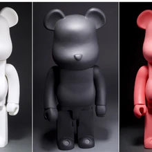 21 дюйм 52 см 700% Bearbrick Be@ rbrick DIY модная игрушка ПВХ фигурка Коллекционная модель игрушки украшения Рождественские подарки сувениры