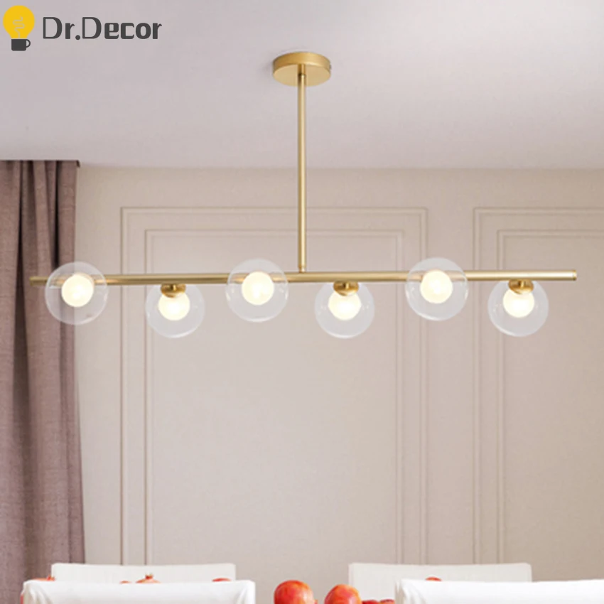 

Nordic Large Luxury Glass Chandelier Lighting Modern LED Magic Bean Molecule Chandeliers Living Room Home Decor Light Fixtures