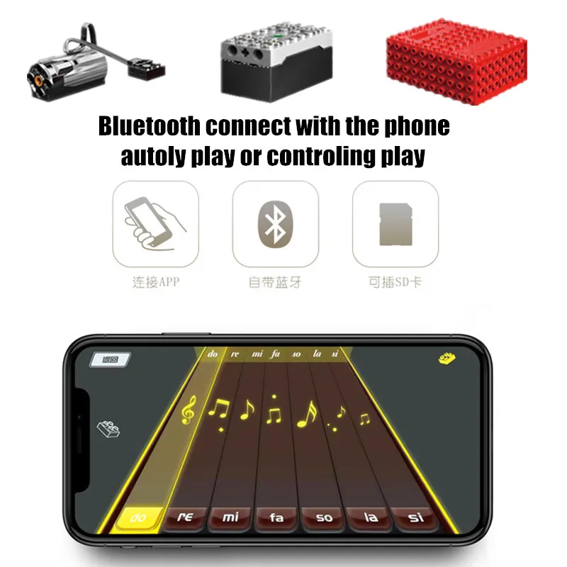 Мпц приложение Управление Электрический игровых рояль Bluetooth Динамик подходит