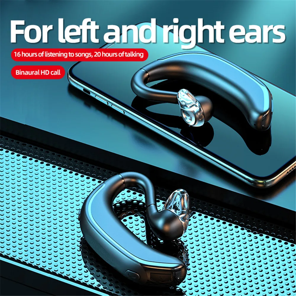 Громкой связи Bluetooth гарнитура Беспроводная связь V5.1 Earpphone с микрофоном голосовой