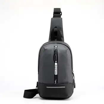 

Fashion Unisex Nylon Chest Bag Sports Outdoor Chest Bag Leisure Multi-function Bag 8.6