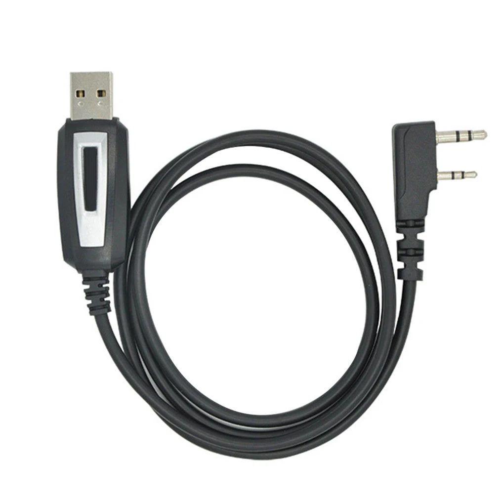 USB Кабель для программирования для Baofeng UV-5R UV-82 BF-888S драйвер с компакт-диске программное обеспечение, 1* USB кабель для программирования