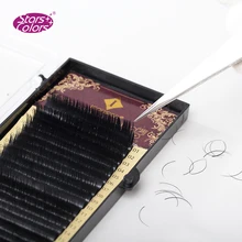 10 лотков/набор смешанных размеров от 7 до 15 мм 20 линий высококачественный норковый ресницы одиночные натуральные ресницы накладные ресницы Макияж Наращивание