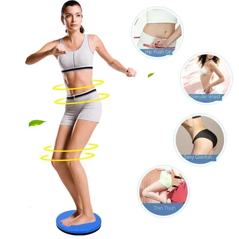 Waist Twisting Disc Foot Massage Twister Plate Balance Board for Home Sport Weight Loss Body Shaping Slimming Training Equipment