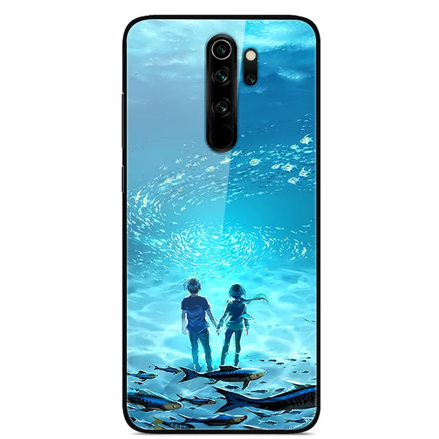 32 Для Xiao mi Red mi 5 Plus чехол 5,99 стеклянная задняя крышка для Xiao mi Red mi Note 8T чехол закаленное mi 9T Pro защитный красный mi 5 Note8T - Цвет: 32