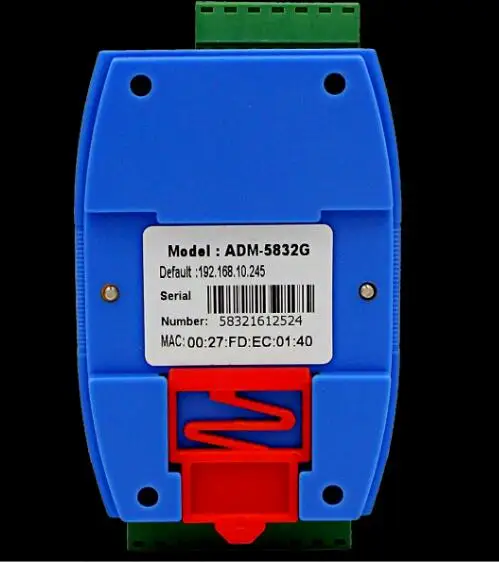 ADM-5832G Professional MODBUS Gateway Industrial Level 2 port rs485/422 Modbus RTU to Modbus TCP