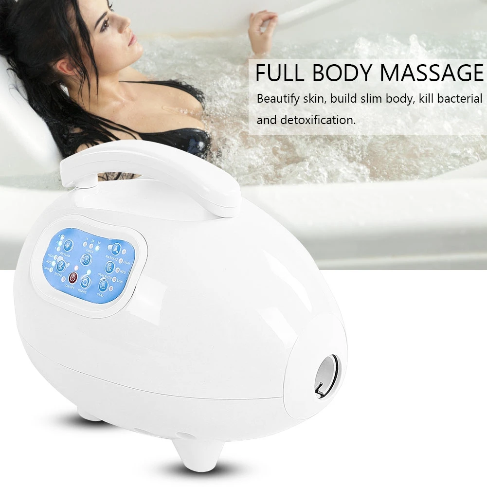 Body Massager Air Bubble Bath Tub Ozone Sterilization Spa Massage Mat Moisturizing Device Skin Care Water Dermabrasion | Красота и