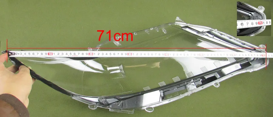 Для Lexus ES250 ES350 2013 фара стеклянная оболочка лампа маска фара Прозрачная крышка объектив абажур