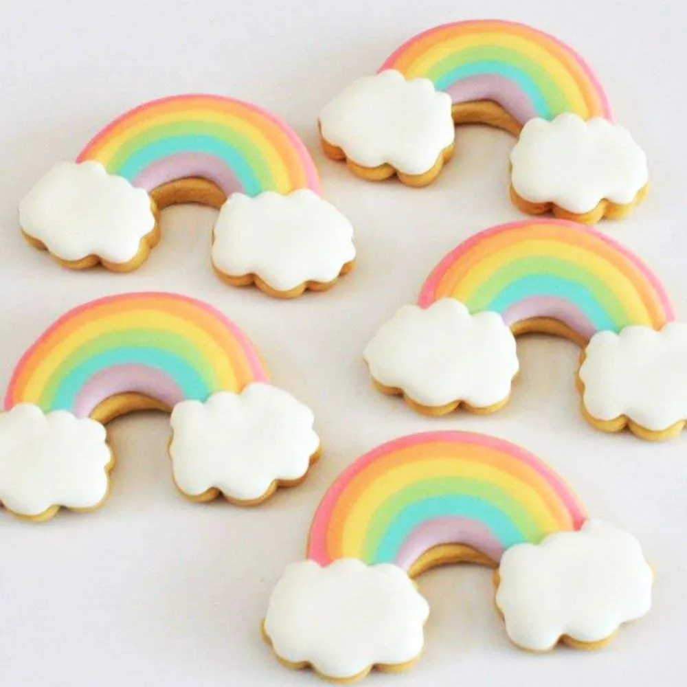 KENIAO Umbrella Cookie Cutter Kids 8 x 8.8 CM Weather Biscuit Fondant Bread Sandwich Mold Stainless Steel