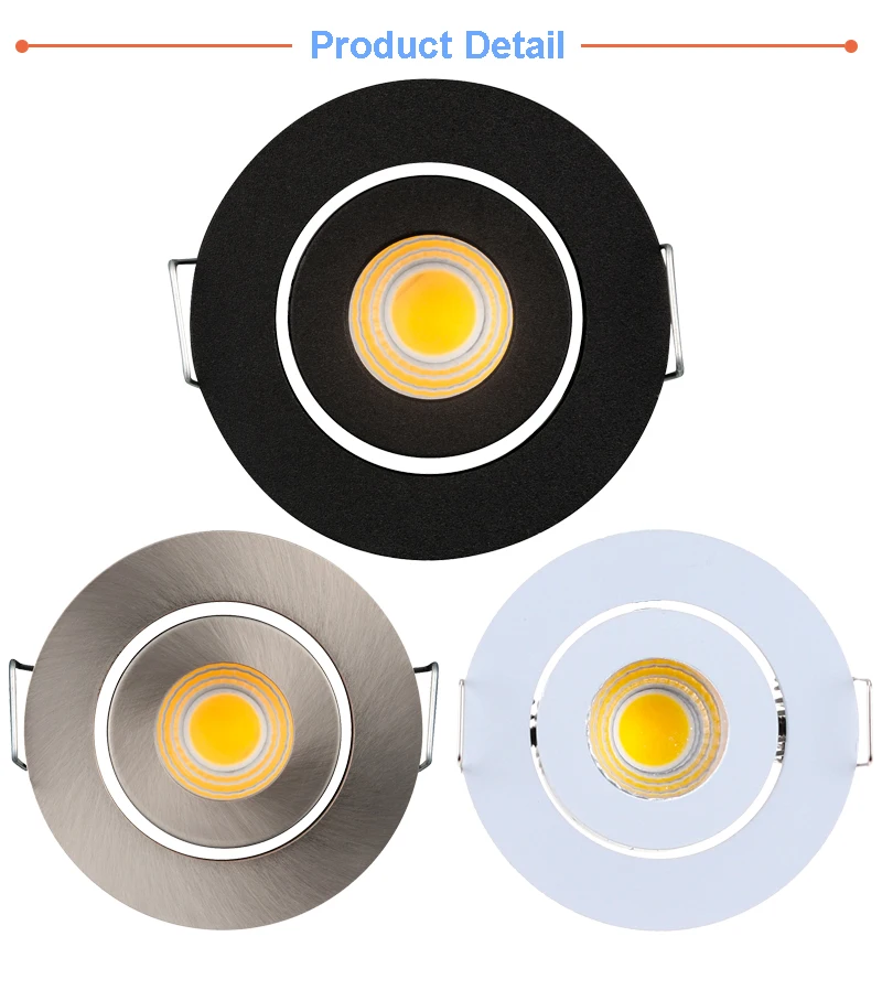 Светодиодный светильник с регулируемой яркостью, водонепроницаемый, IP65, COB, потолочный, для улицы, встраиваемый, 3 Вт, AC90-260V, DC12V, теплый белый светодиодный светильник, для отеля, виллы, домашнего освещения