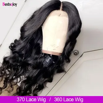 

Bestsojoy Peruvian Body Wave 370 & 360 Lace Front Human Hair Wigs For Women Brazilian Remy 13x6 Lace Front Wig With Baby Hair