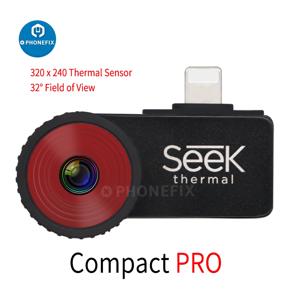 Seek Thermal Imaging Camera infrared imager Night Vision Compact PRO /XR  Android/ IOS /TYPE-C/ USB-C Plug PCB Diagnosis Tool