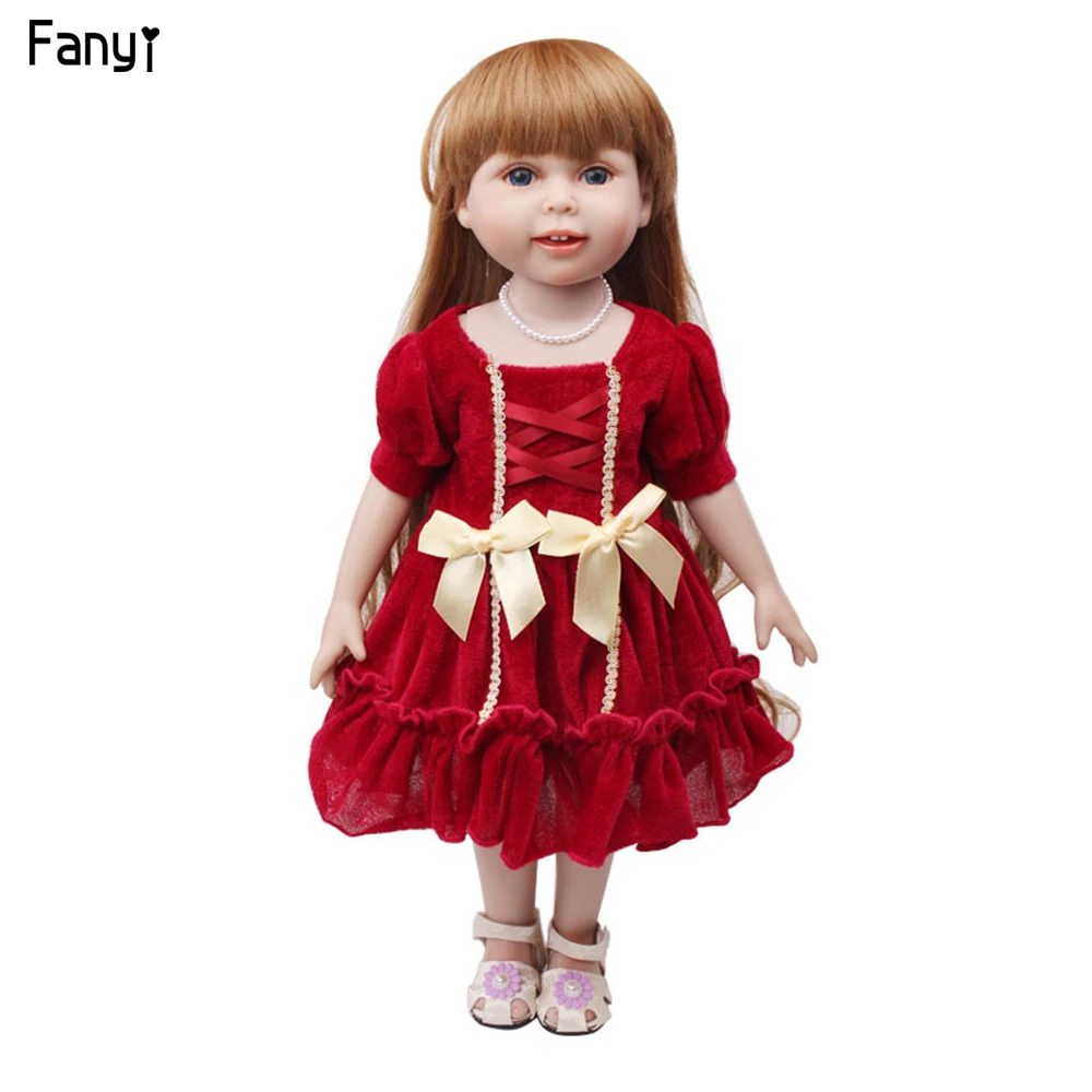 Одежда для кукол 2 комплекта в наличии платье с рисунком единорога и русалки 18