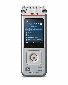 

8GB Grabadora de voz digital profesional Philips DVT4110, Voice recorder grabadora de audio portátil