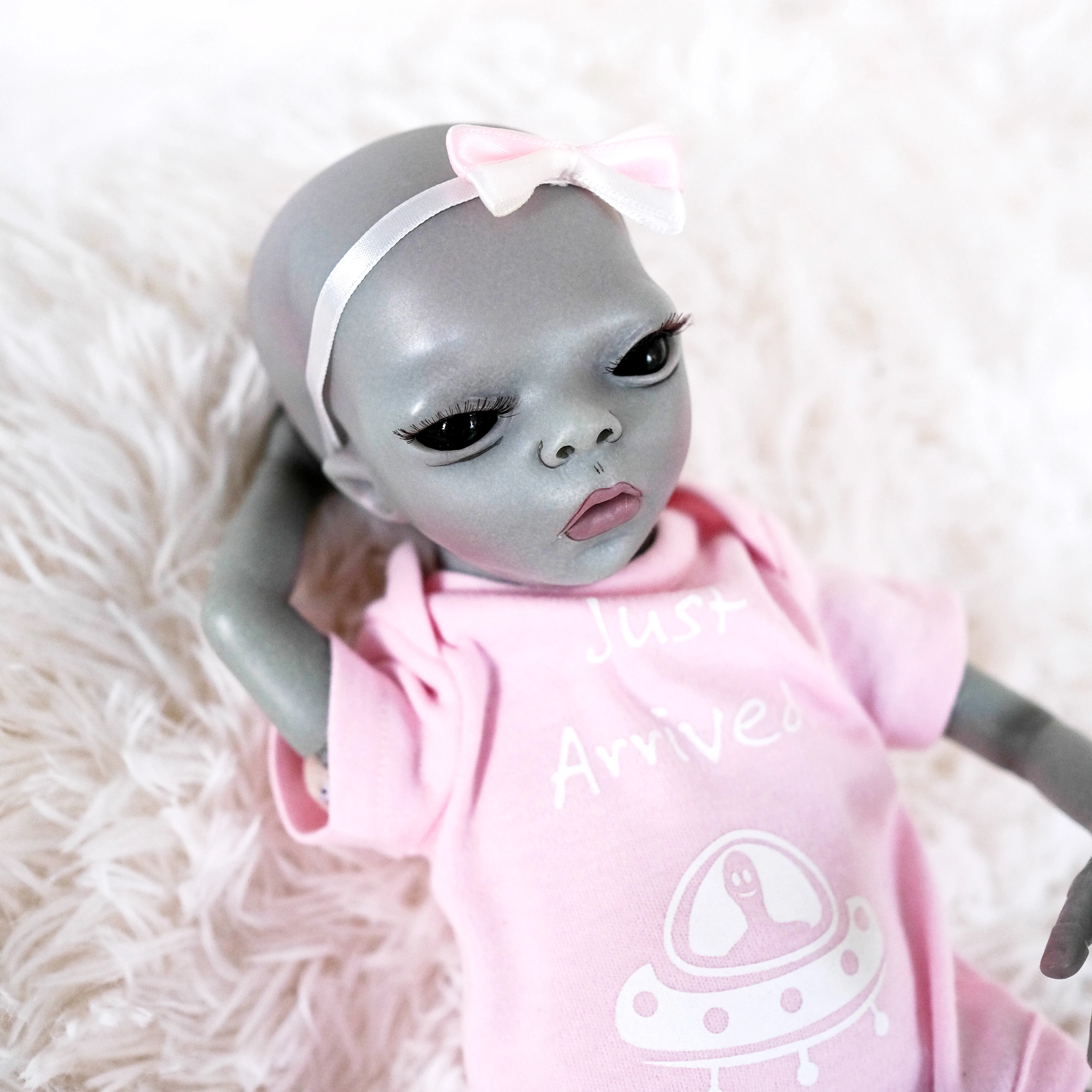 オマケ　REBORNアニカフェ Amazon.com: Aori Lifelike Black Reborn Baby Dolls Girl - 22
