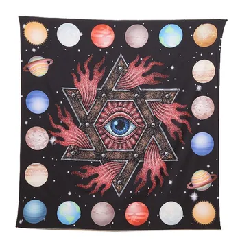 

Mandala Eye Tapestry Wall Hanging Colorful Printed Curtain Eye Decorative Tapestry Bedspreads