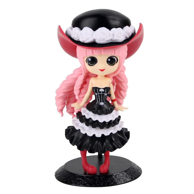 10 стилей 11-15 см одна деталь Qposket Q версия куклы Nami Nefeltari Reiju Shirahoshi коала Боа Хэнкок ПВХ Коллекционная модель игрушки