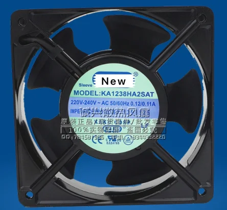 Для Emacro для KAKU KA1238HA2SAT AC 220V-240V 0 12/0.11A 120x120x38 мм Сервер вентилятор охлаждения |