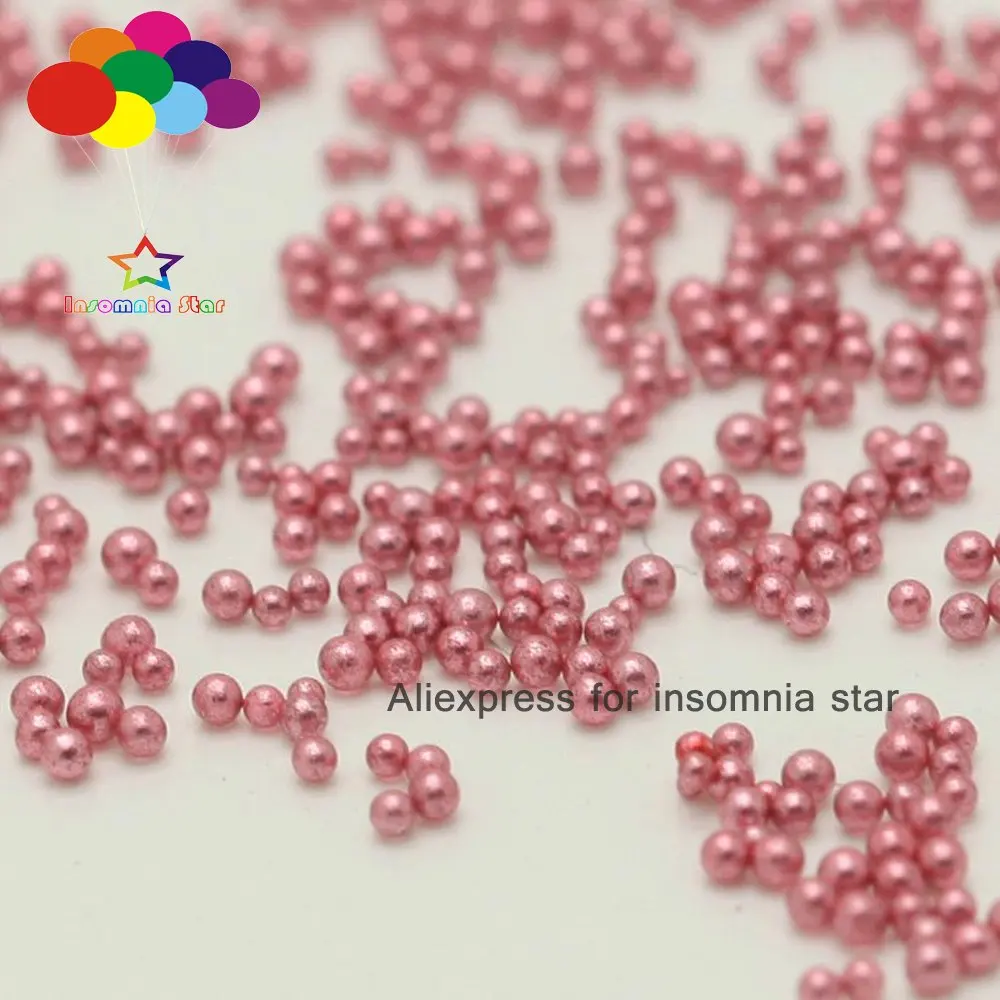 A-049 Purple pink 12 г стеклянные тонкие 100000 шт тонкие бусины без отверстия 0,6 мм-1 мм бусины для нейл Арта шарики небольшие маленькие бусины - Цвет: A-049 Purple pink