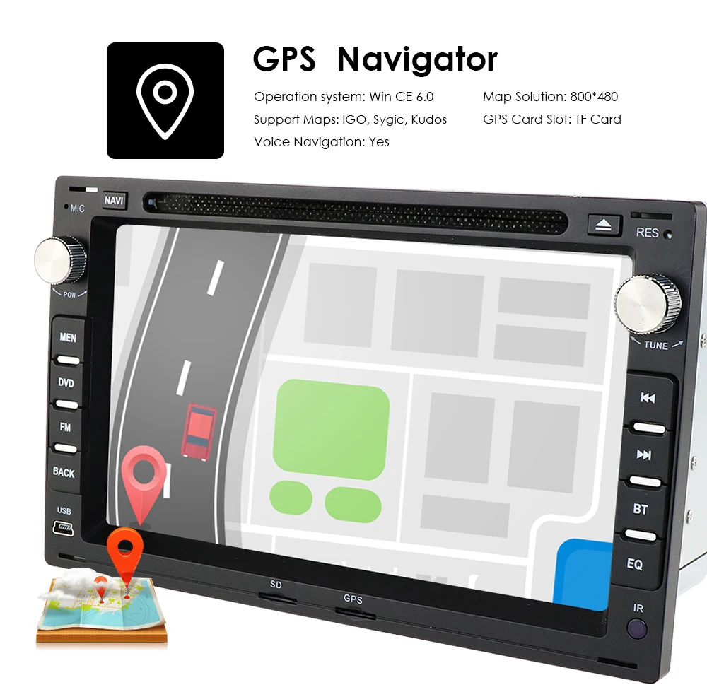 Excellent Car DVD Radio For Old V W Transporter T4/T5 Bora Passat Mk5 Golf Mk4 PoloJetta GPS Radio Stereo Car Multimedia RDS SWC DAB SD BT 5