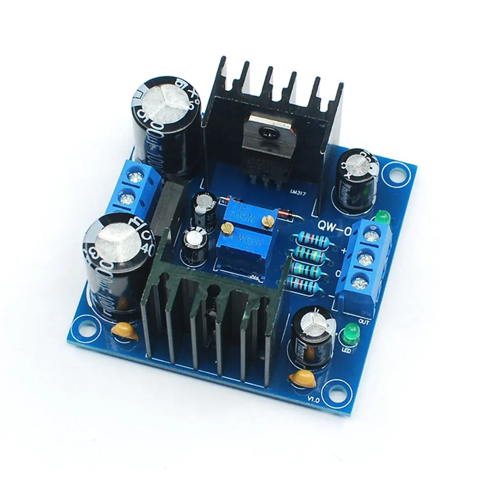 LM317 LM337 положительное и отрицательное Двойное Питание регулируемая плата питания выпрямитель и фильтр плата питания DIY Kit